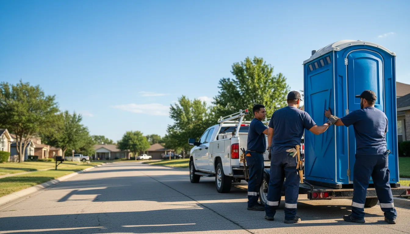 Portable Toilet Rental in Odem, TX near me